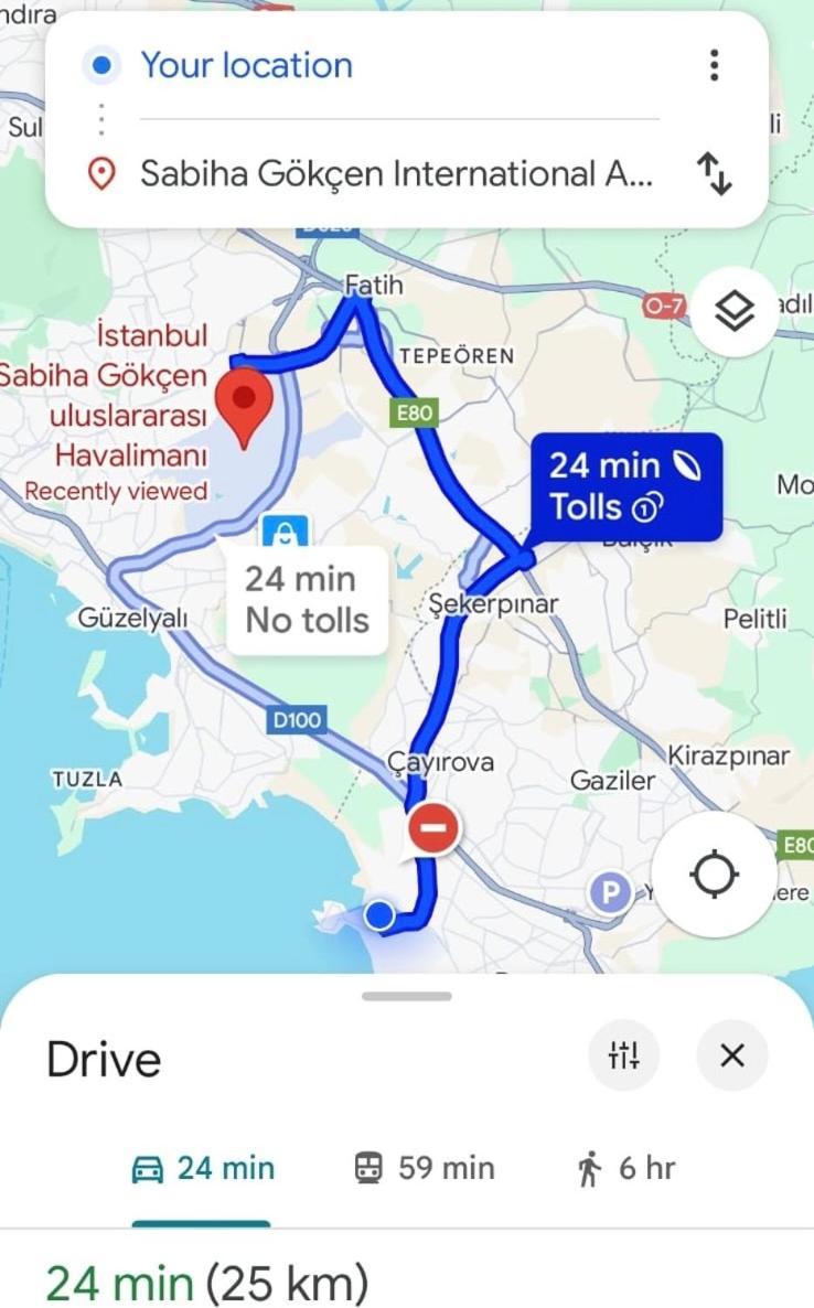 Modern Apartment In Very Quiet Location In Darica, Istanbul Exteriör bild